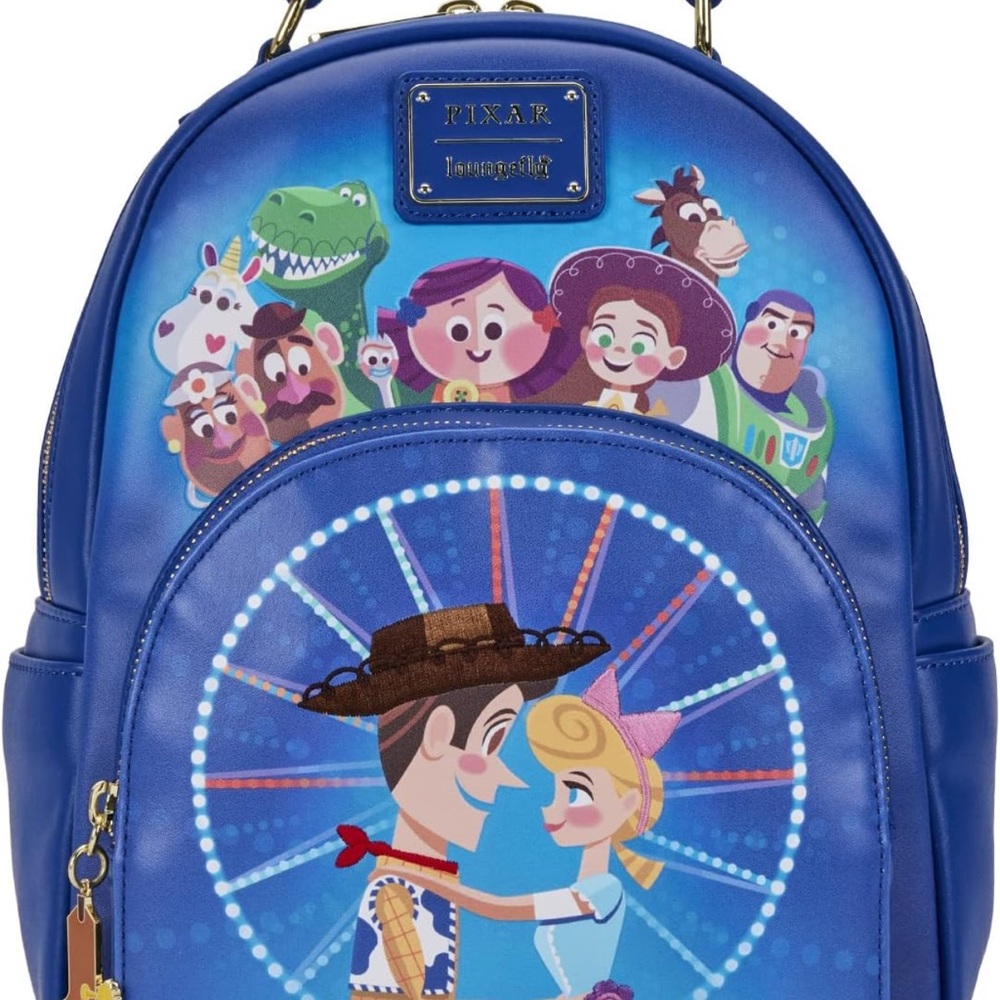 Loungefly Blue Pixar Character Backpack